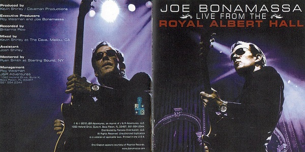 Joe Bonamassa live from the Royal Albert Hall (2009) nhạc định dạng Mp3 320kbps