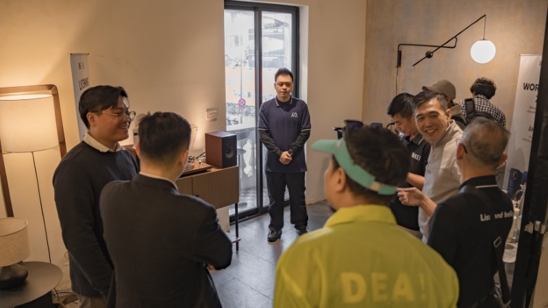 trải nghiệm âm thanh kef