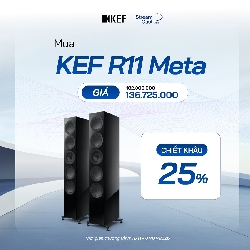 khuyến mãi loa kef r11 meta