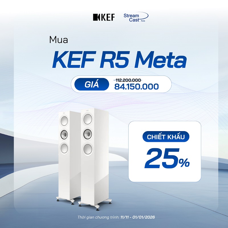 khuyến mãi loa kef r5 meta