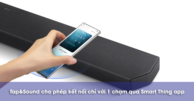 kết nối 1 chạm loa hw-q950t