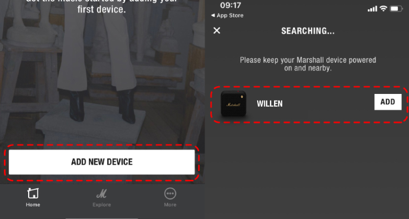 kết nối app loa willen
