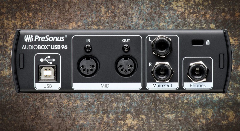 kết nối của audiobox usb96