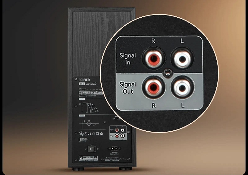 kết nối loa edifier t5s