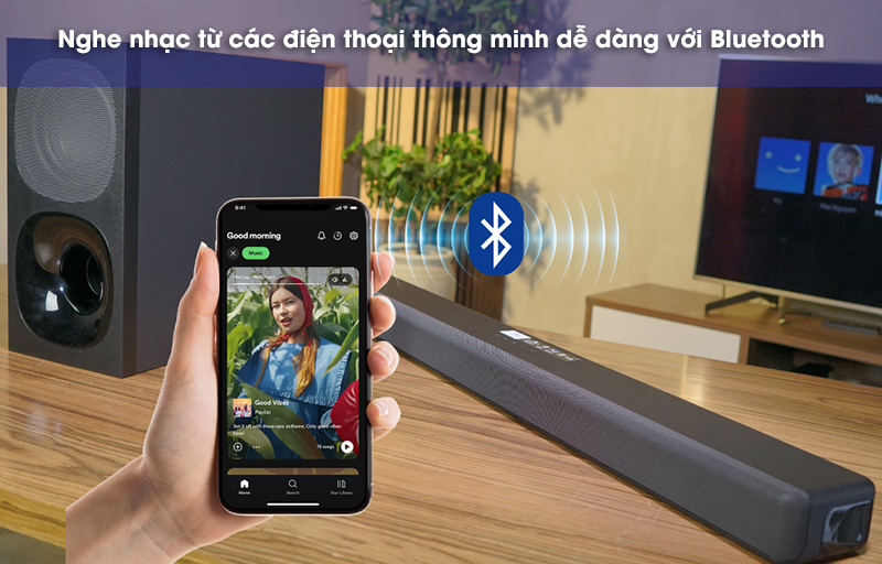 kết nối loa ht-g700 với điện thoại