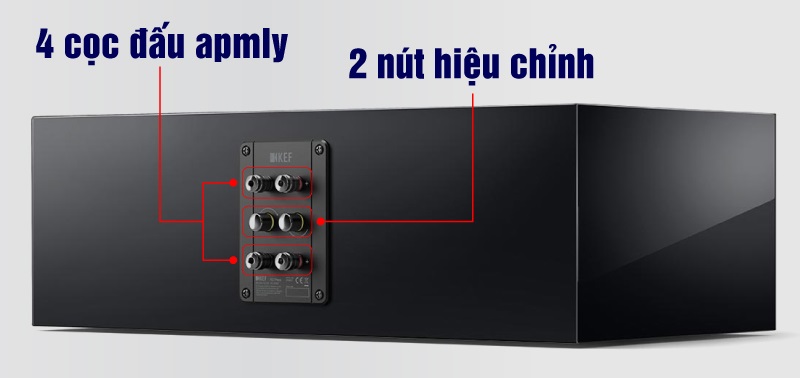 kết nối loa kef r2c meta