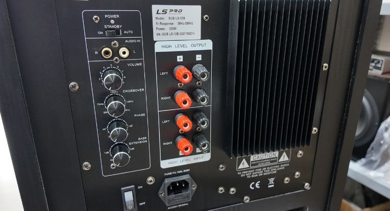 kết nối loa sub ls-12b