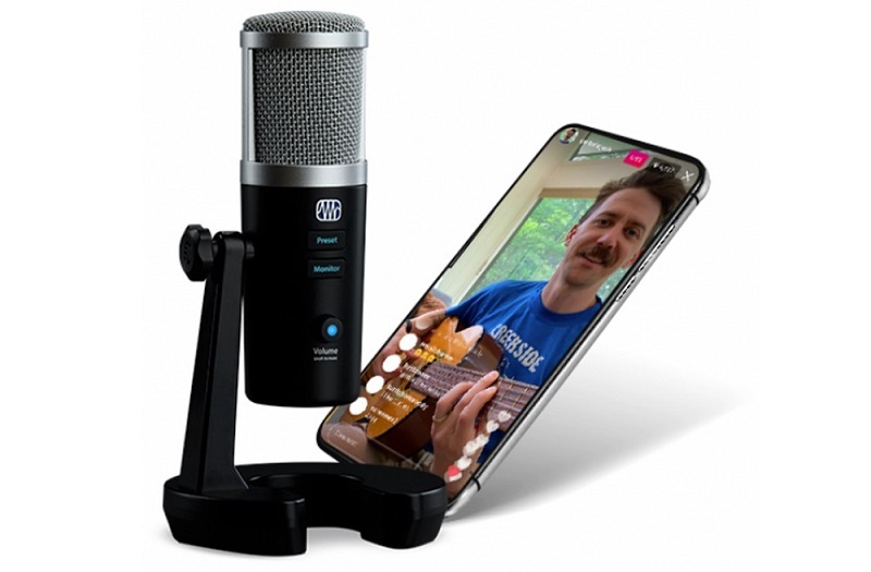 kết nối micro presonus revelator