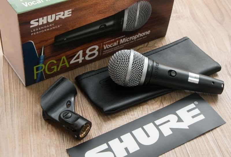 kết nối micro shure pga48-lc