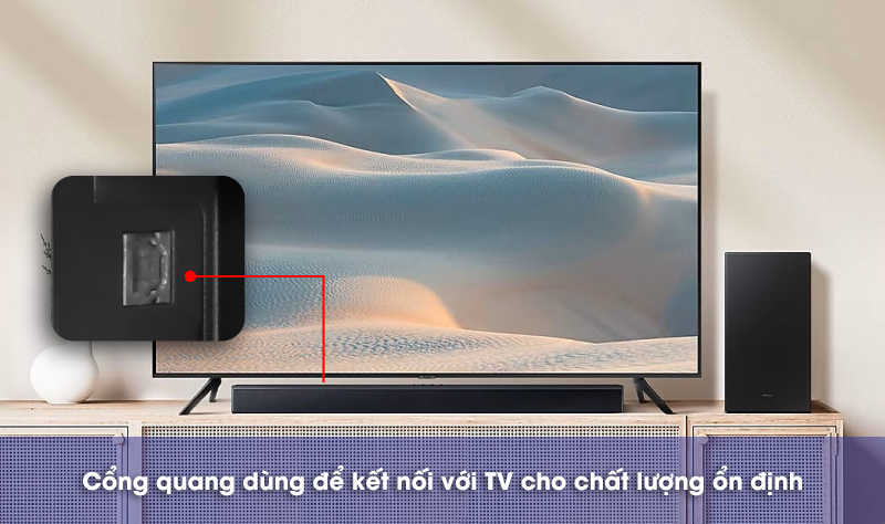 kết nối soundbar hw-c450 với tv