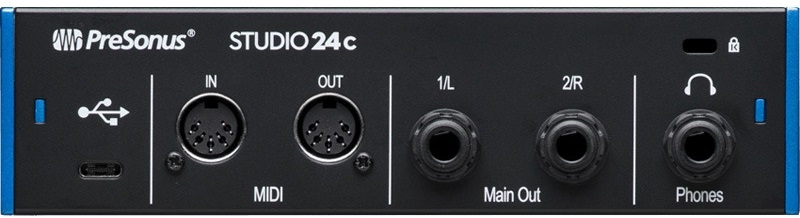 kết nối soundcard studio 24c