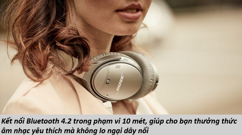 kết nối tai nghe Bose QuietComfort 35 II