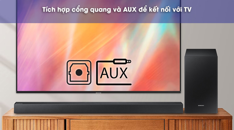 kết nối tv với loa hw-r450