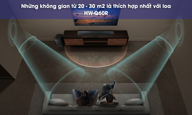 không gian lý tưởng hw-q60r