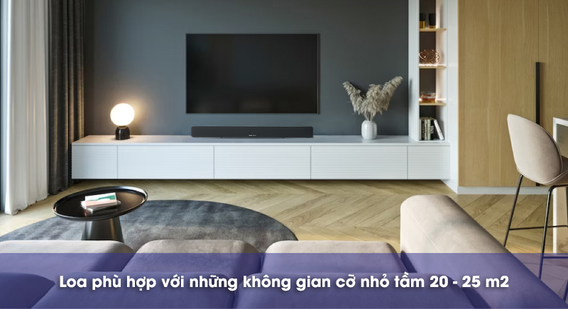 không gian thích hợp loa sb20