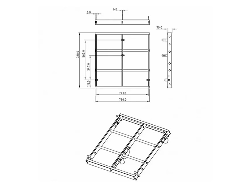 đánh giá khung treo loa WLA-28 Fly Frame