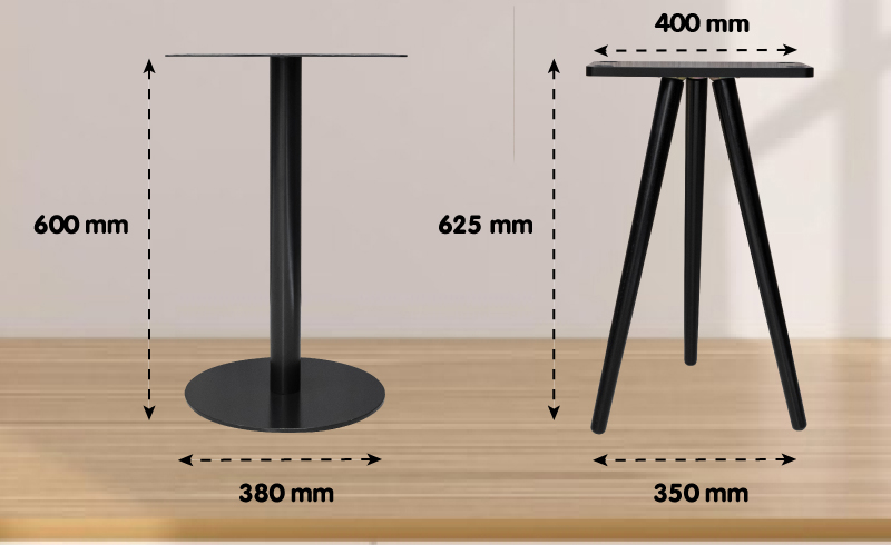 kích thước chân loa marshall Woburn