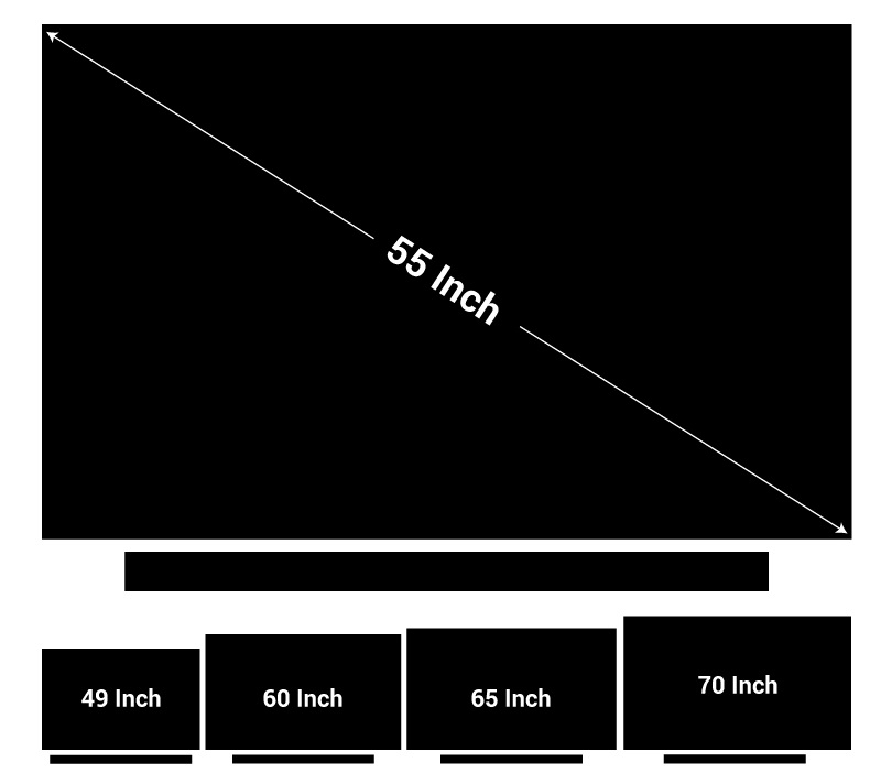 kích thước tv hợp với q600a