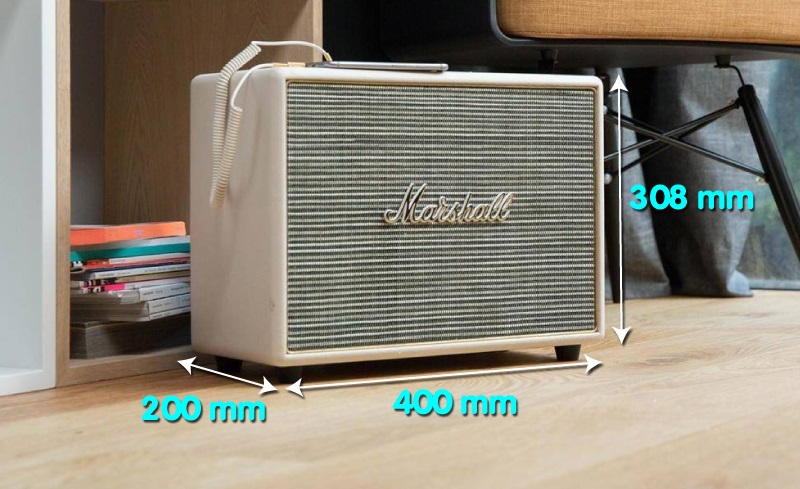 kích thước loa woburn 1