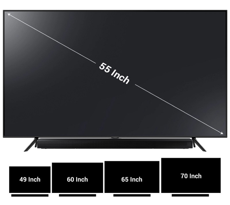 kích thước loa t650 so với tv