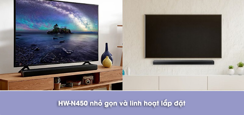 lắp đặt loa hw-n450