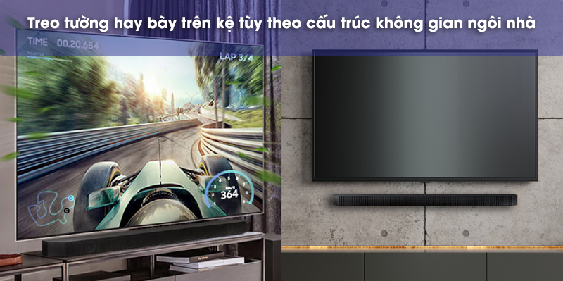 lắp đặt loa hw q700b