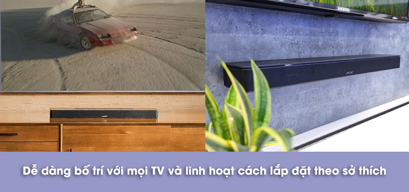 lắp đặt loa thanh bose 600