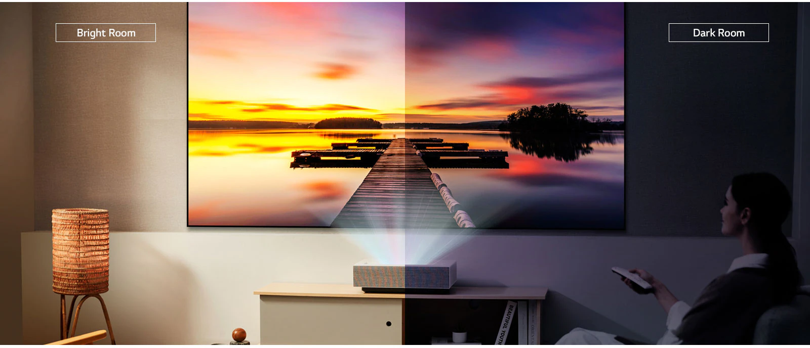 Máy chiếu 4K LG HU715QW nguồn sáng