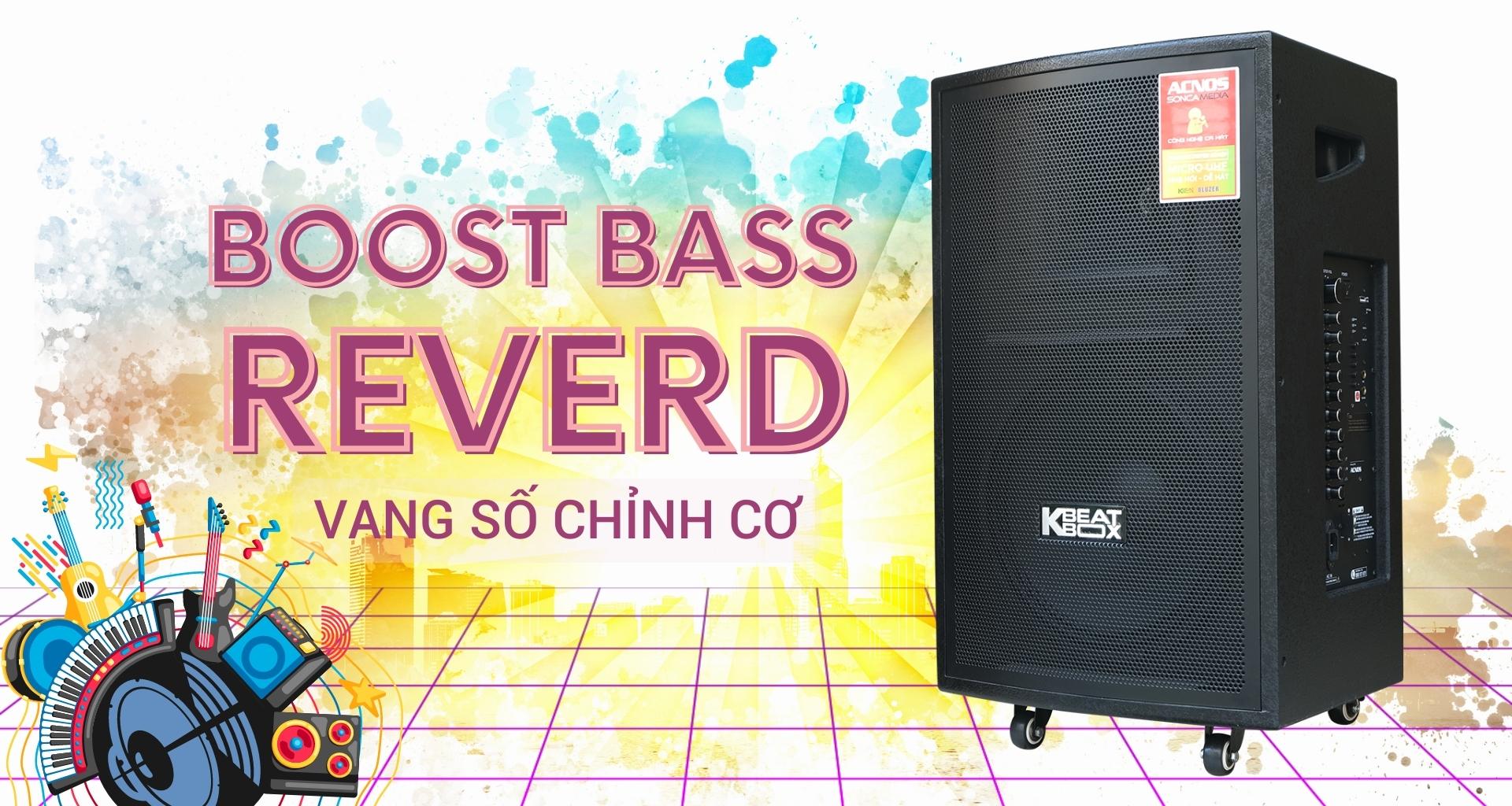 Âm thanh Acnos CB31: Bass mạnh mẽ - Nhạc sôi động