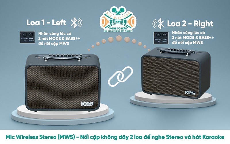 loa acnos cs160pro ghép đôi