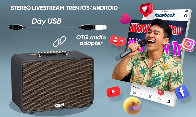 loa acnos cs250pro livestream