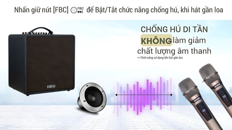 loa acnos quad 64 ver 2 chống hú di tần