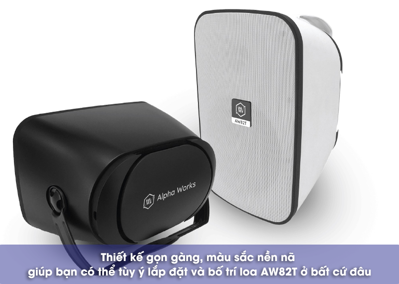 thiết kế của loa aw82t