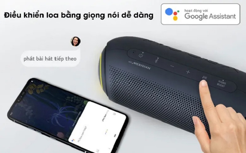 cách điều khiển loa bluetooth lg