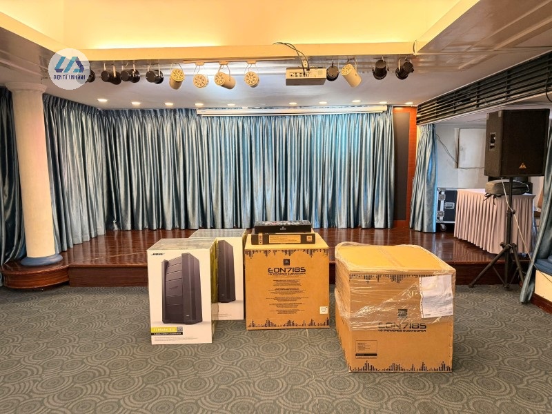 lắp đặt công trình âm thanh hội trường uy tín tại Linh Anh