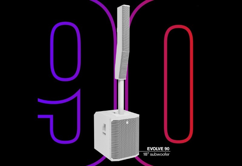 loa column array electro voice evolve 90
