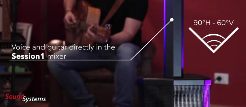 loa cột proel session 1 âm thanh