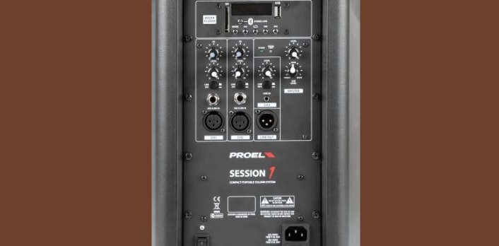 loa cột proel session 1 kết nối