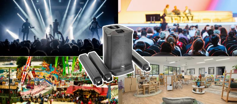 loa cột proel session 1 ứng dụng