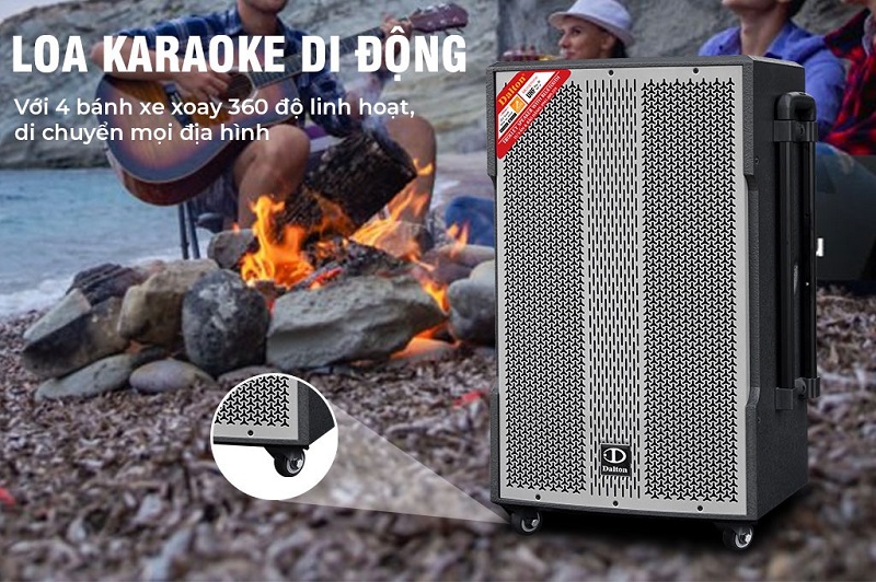 loa dalton ts-15g500xp với thiết kế linh động