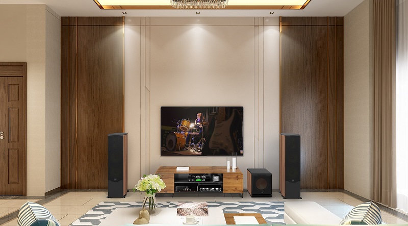 loa paramax f-2500 với thiết kế hiện đại