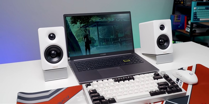 loa edifier m60 kèm chân đế