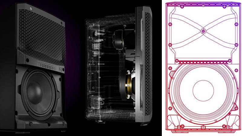 loa electro voice zlx-8p-g2 củ loa