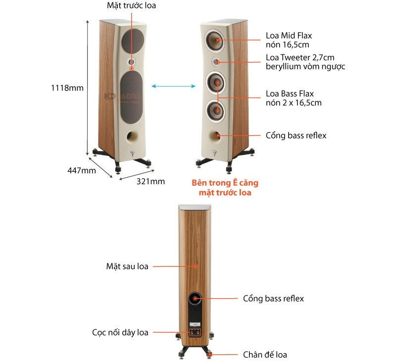 Loa Focal Kanta No2 cao cấp