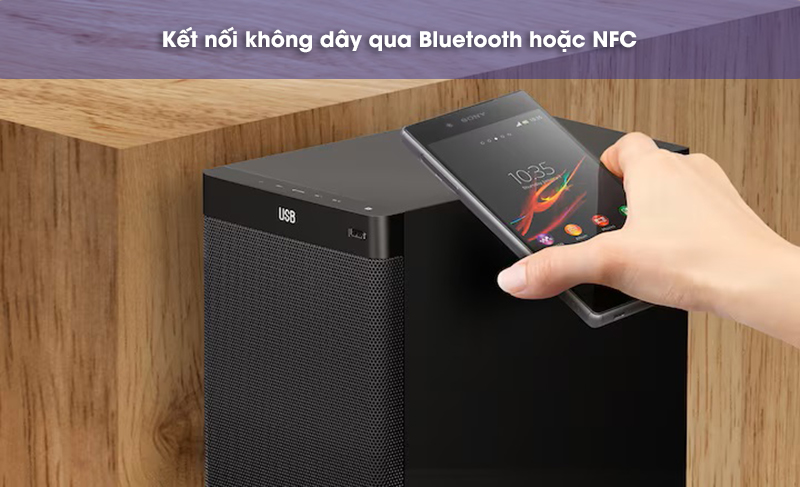 loa ht-rt40 kết nối bluetooth