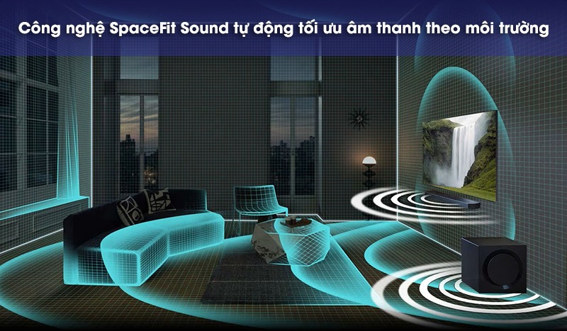 loa hw-q995d công nghệ spacefit sound