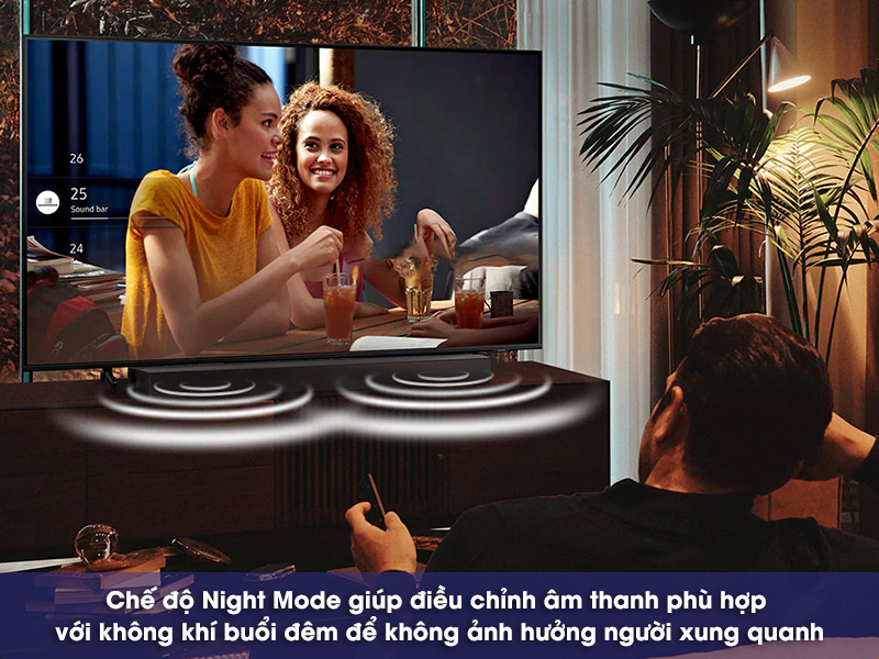 loa hw b450 chế độ night mode