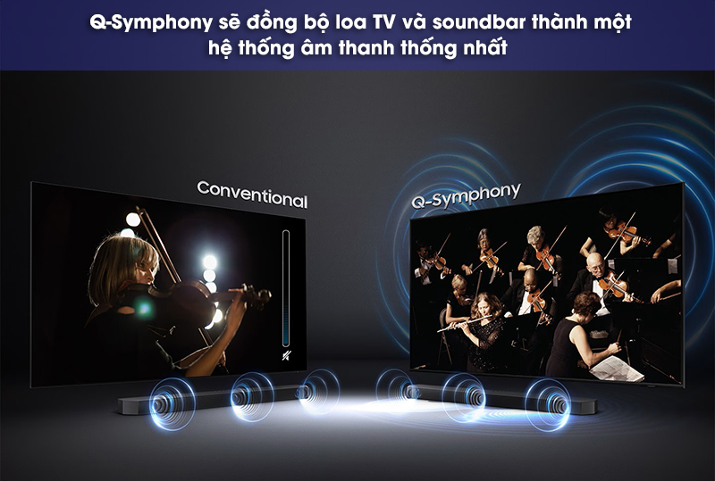 loa hw q600b tính năng  Q-Symphony
