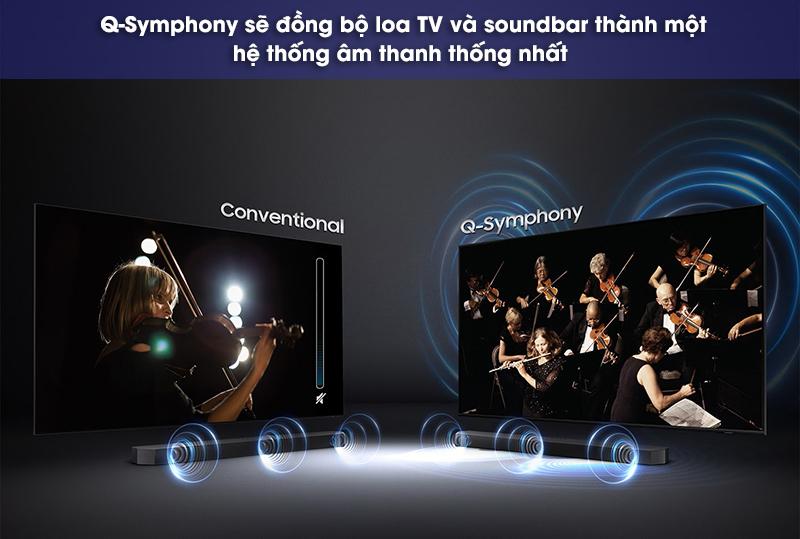 loa hw q600b tính năng  Q-Symphony
