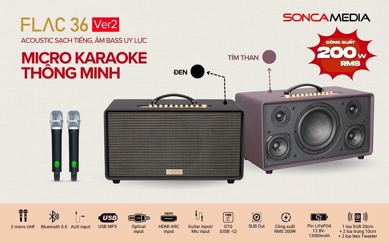 loa karaoke acnos flac 36 ver 2